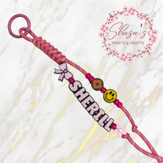 Paracord Name Bagchain