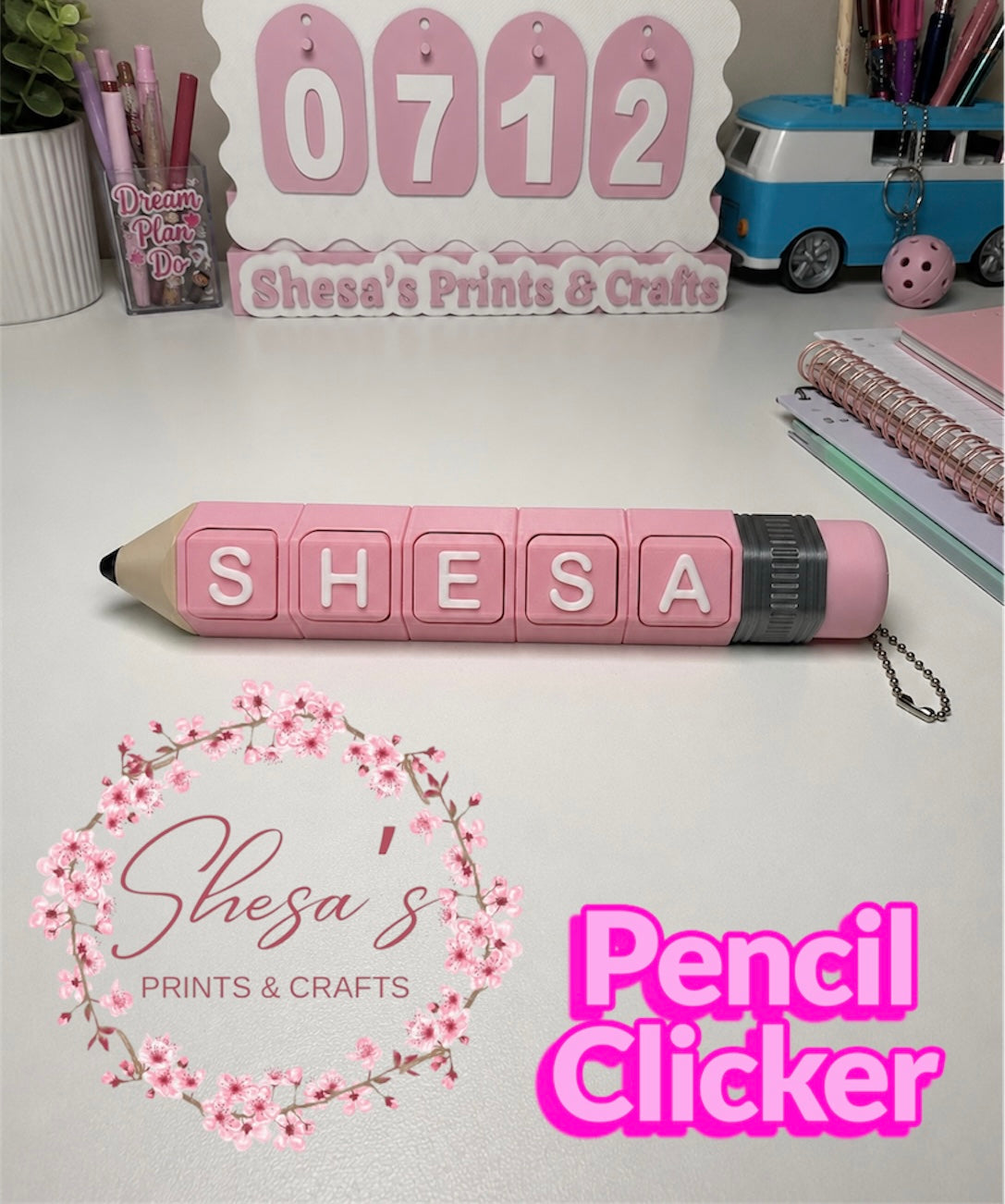 Over-sized Pencil Clicker