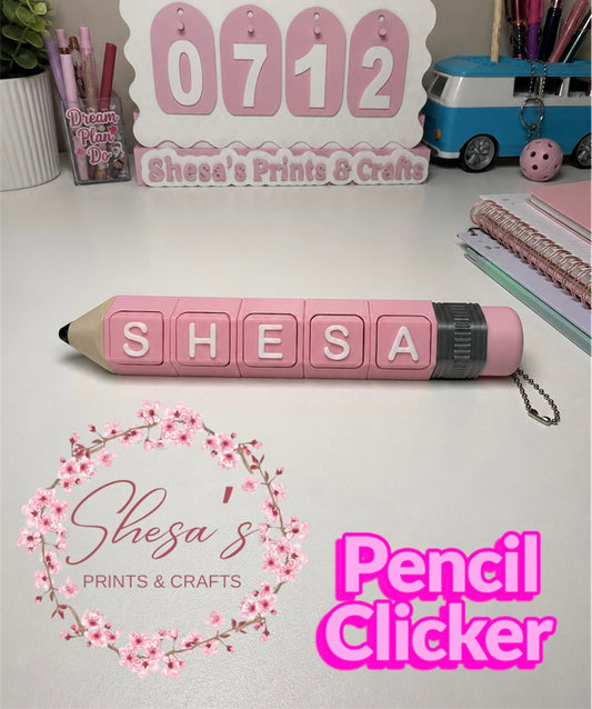 Over-sized Pencil Clicker
